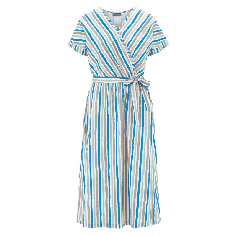 Striped dress - Hemp and organic cotton