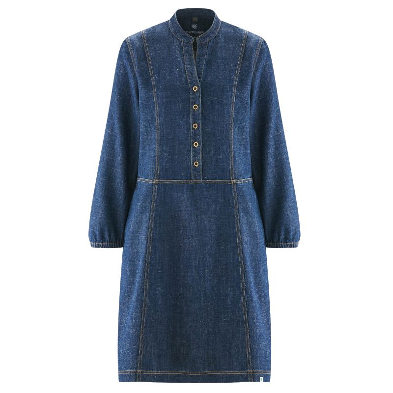 Dress in jeans - Organic cotton and hemp