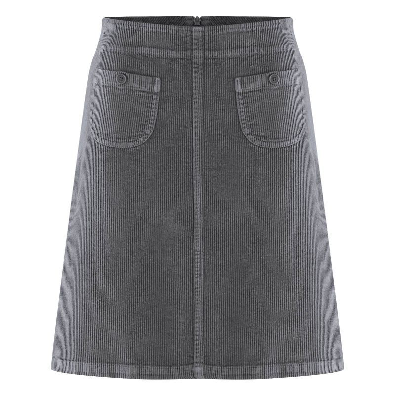 Skirt on pockets - Organic cotton and hemp