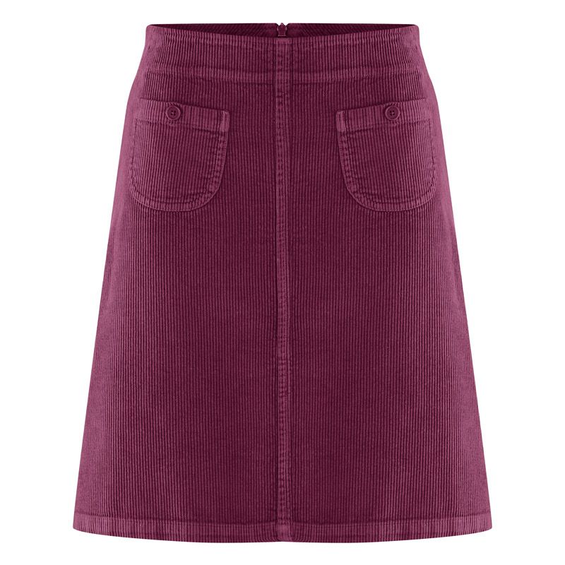 Skirt on pockets - Organic cotton and hemp