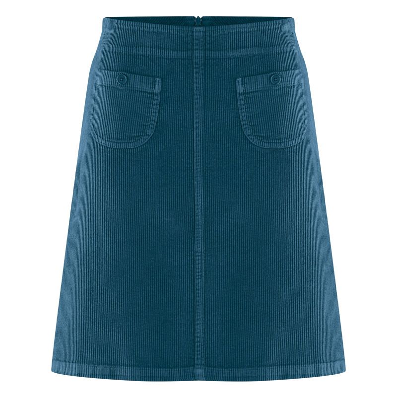 Skirt on pockets - Organic cotton and hemp