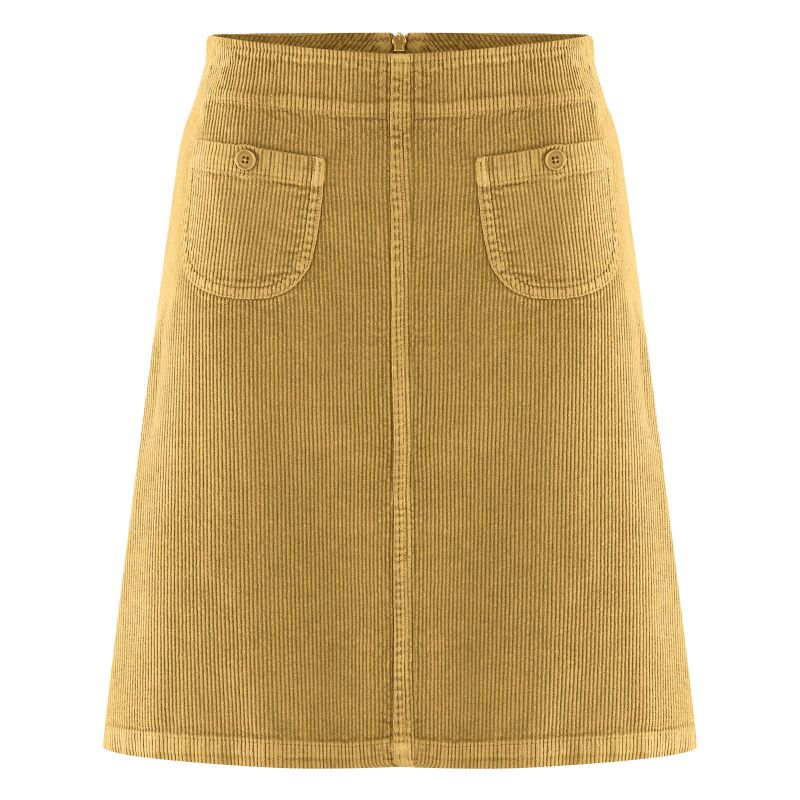 Skirt on pockets - Organic cotton and hemp