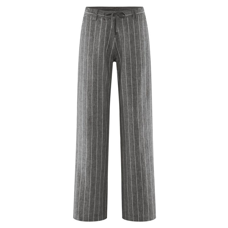 Striped Marlene Pants - Hemp and Organic Cotton