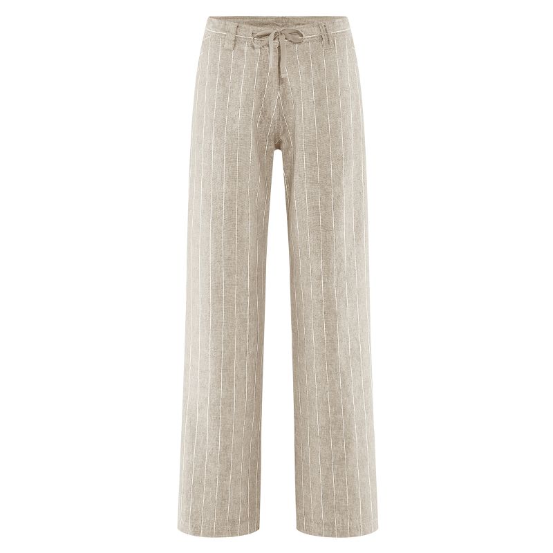 Striped Marlene Pants - Hemp and Organic Cotton