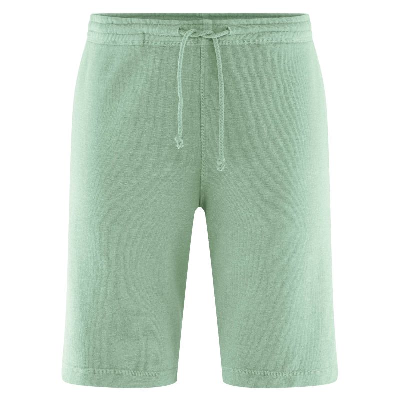 Pantaloni corti in jersey - Canapa e Cotone Organico