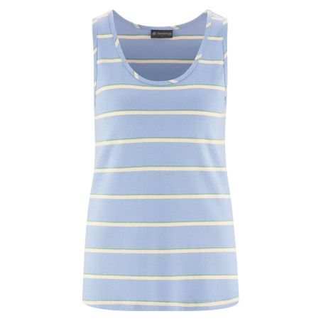 Hemp striped tank top / organic cotton