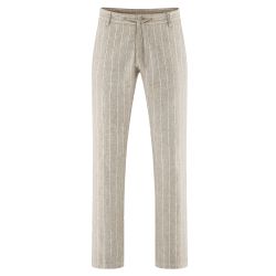 Woven striped trousers - Organic hemp and cotton 2