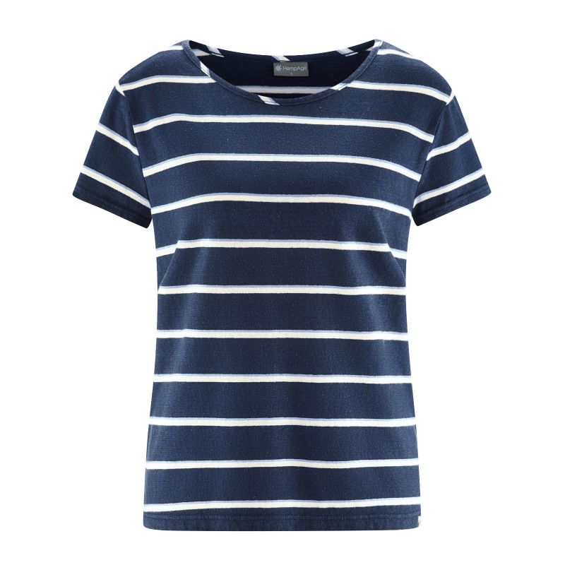 Striped T-Shirt - Hemp and Organic Cotton