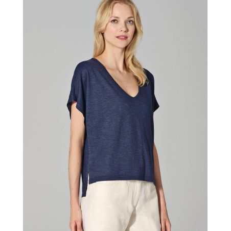 Wide shirt - Organic hemp and cotton