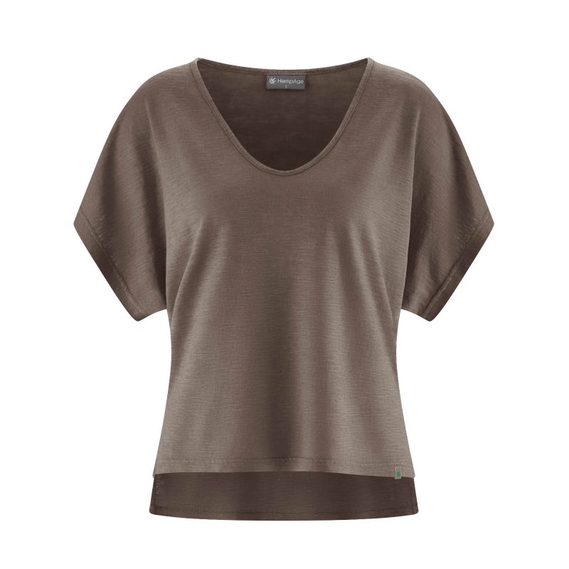 Wide shirt - Organic hemp and cotton