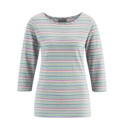 Striped long sleeve T-shirt - Organic cotton and hemp 2