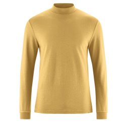 T-shirt long sleeves with rolled neck - Organic cotton and hemp