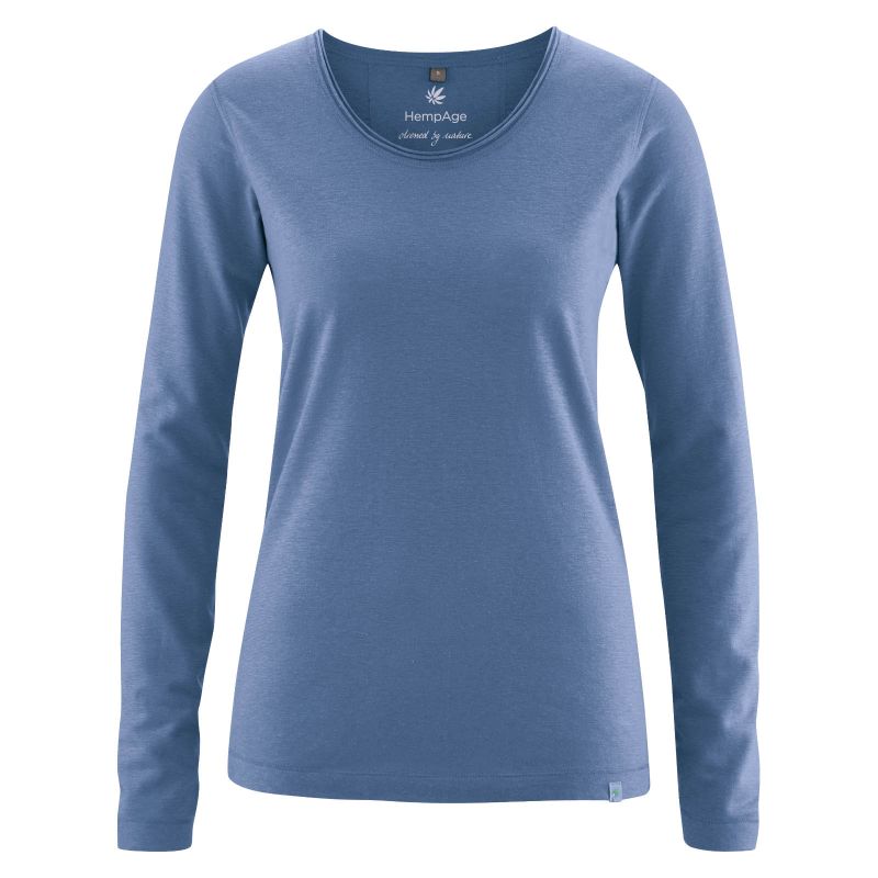 Long sleeve jersey T-shirt - Organic cotton and hemp