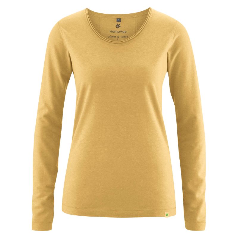 Long sleeve jersey T-shirt - Organic cotton and hemp