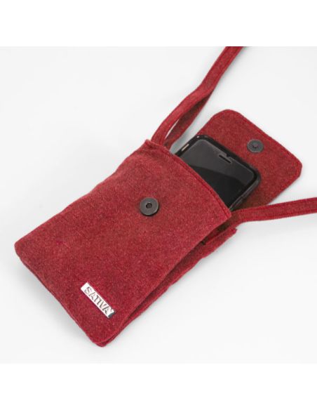 Shoulder bag for telephone