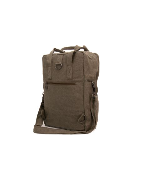 Bag PC hemp canvas and organic cotton