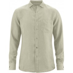 Very fine pure hemp shirt - Chest pocket