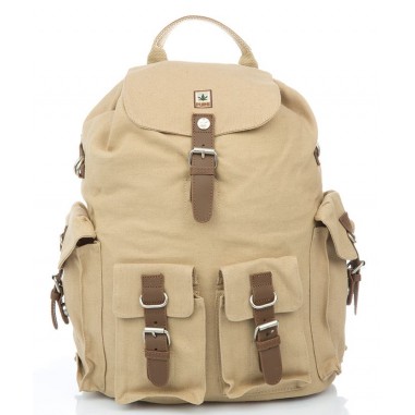 Big backpack Pure - hemp and organic cotton