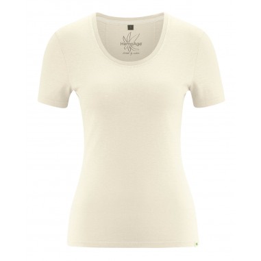 T-shirt da donna in canapa